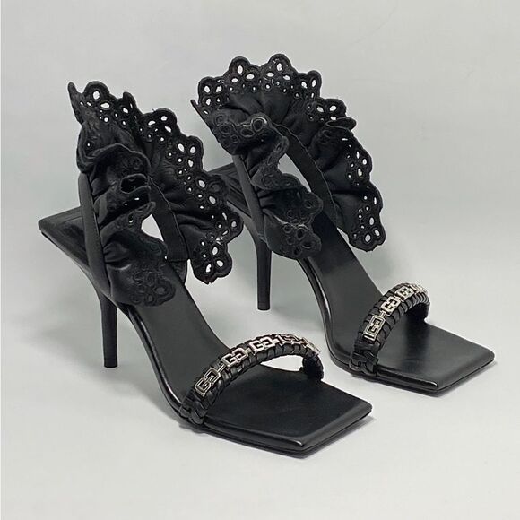 Givenchy 4G Braided Strap Slingback Sandal size 36.5 - Picture 4 of 15